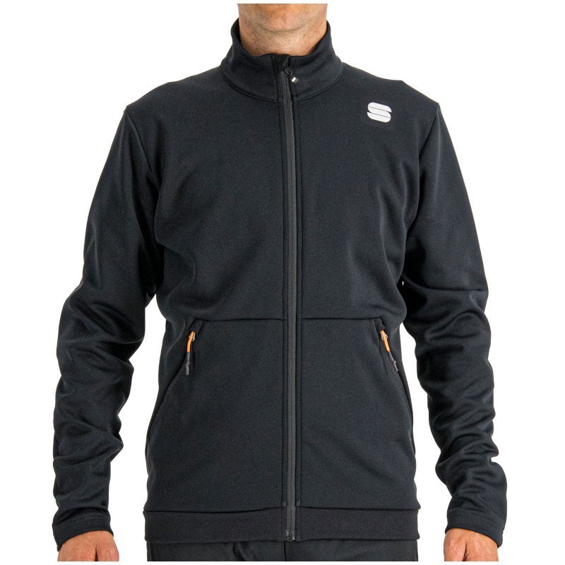 Тёплая куртка Sportful Engadin Jacket чёрная Тёплая куртка Sportful Engadin Jacket чёрная